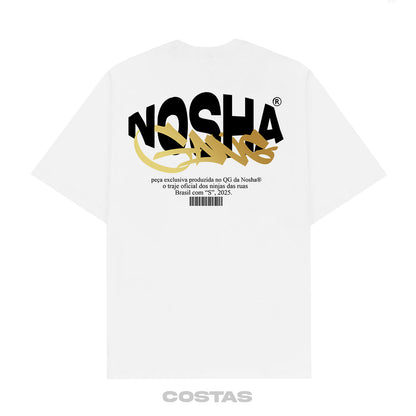 Camiseta "Nosha Gang" Branca