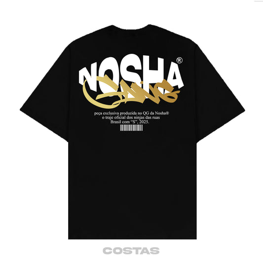 Camiseta "Nosha Gang" Preta